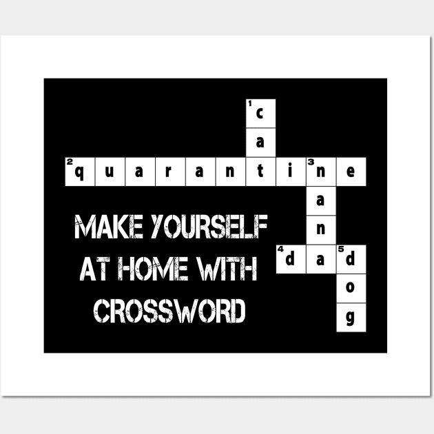 Secret crossword clue Wall Art by bakmed